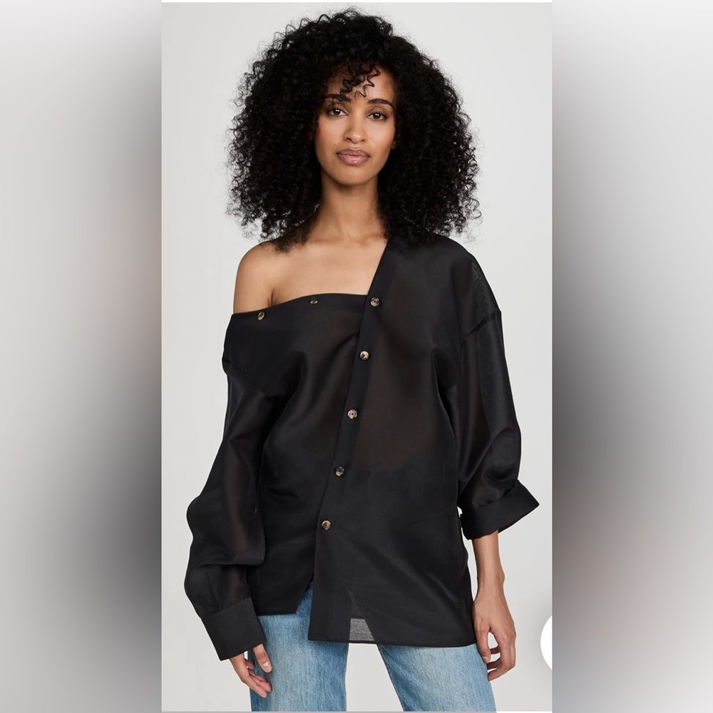 A.W.A.K.E. Mode Off-The-Shoulder Organdy Top - NWT